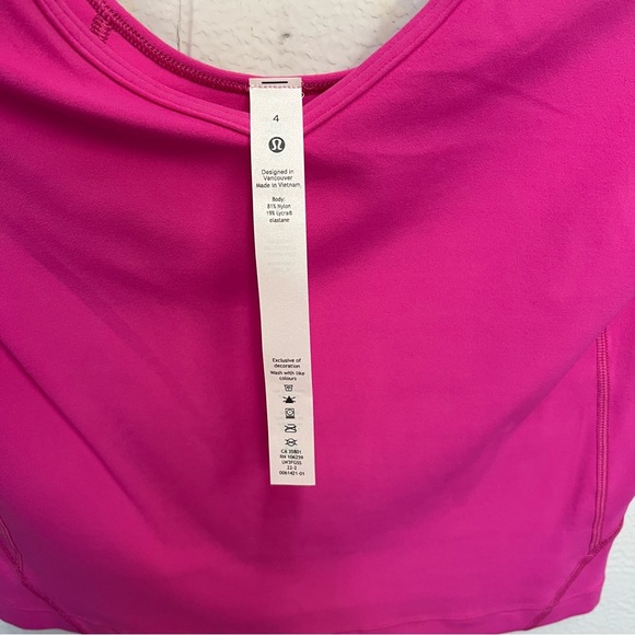 NWT Lululemon Align T-Shirt - Sonic Pink - Picture 8 of 9